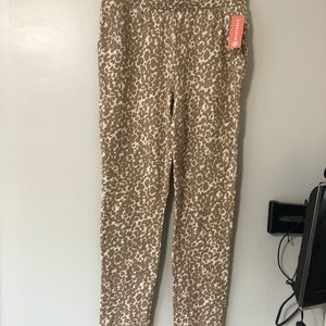 BB Dakota cheetah Jogger Sweatpants